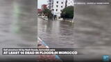 Deadly flash floods in Moroccan coastal town of Safi after heavy rainfall